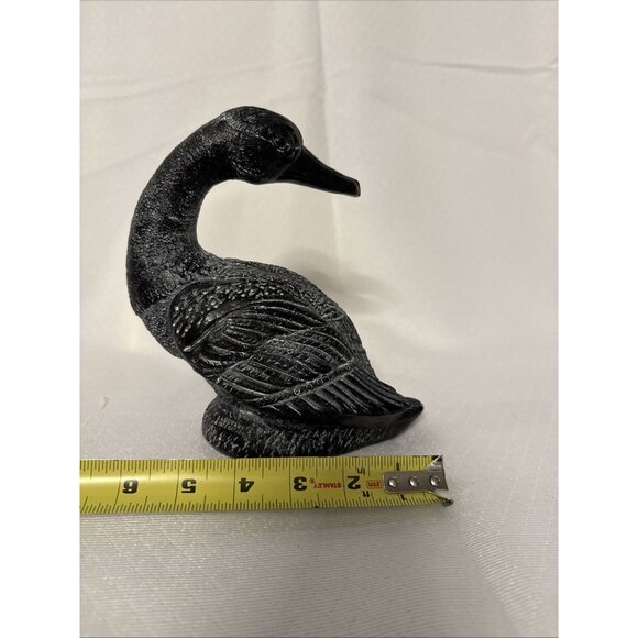 Aardvark soapstone duck sculpture - hand carved - Aardik - Picture 3 of 10